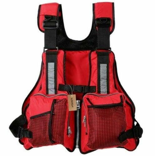 Generic Adult Life Jacket Vest Multi Pocket Life Jacket Buoyancy