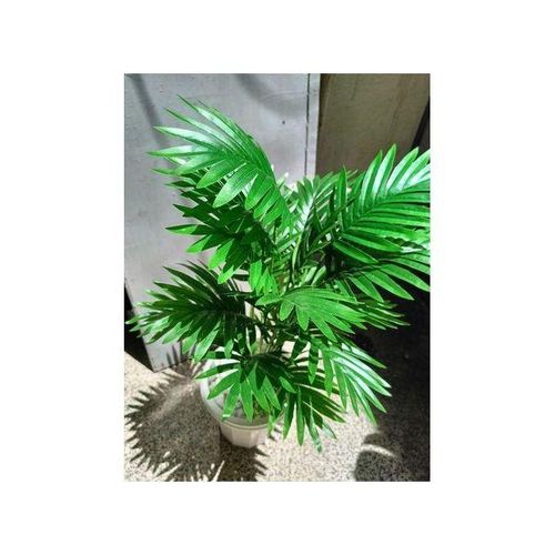 product_image_name-Generic-Artificial Palm Flower With Vase + Decor Stones-1