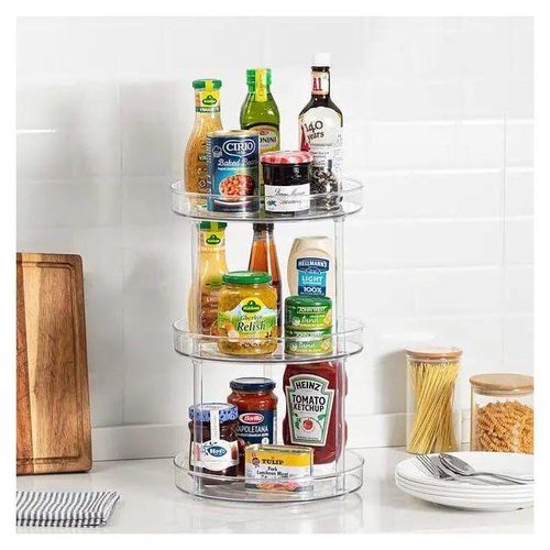 product_image_name-Generic-3-Tier 360° Rotating Cabinet Organizer – Multi-Layer Turntable Spice Rack & Cosmetic Storage-3