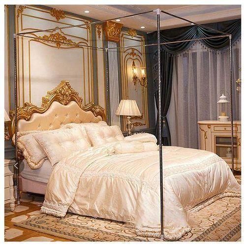 product_image_name-Generic-  Quality Elegant Metallic Purple 4-Stand Space Saving Mosquito Net-4