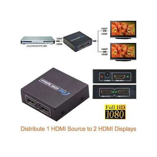 product_image_name-Generic-Full HD HDMI Splitter 1X2 2 Ports Transplant Hub v1.4 3D 1080p 1 in 2 Output-2