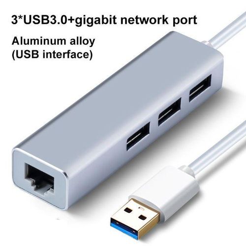product_image_name-Generic-USB HUB 3 Port 3.0 Usb Hub With Ethernet (Lan) 10/100/1000-2