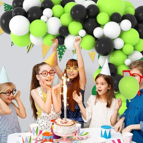 product_image_name-Qualatex-Lime Green Black Balloon Garland Arch Kit-2