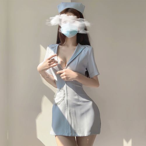 Sexy Lingerie Nurse Costume Cosplay, Women's Fashion, New