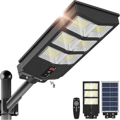 product_image_name-JSOT-100W Wide Angle Solar Street Light – Outdoor Solar Light Waterproof LED Security Lamp With Remote Control & Motion Sensor For Garden, Street, Parking Lot-1