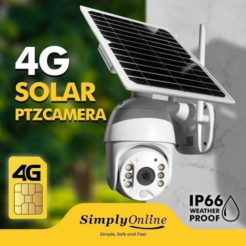 Intelligence 4G Wireless BATTERY Powered Camera With Sim Card