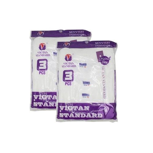 product_image_name-VICTAN-3 PCS Standard Vest For Men Cotton (3 Vests)-1