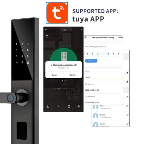 product_image_name-Tuya-FIngerprint password wifi smart lock for home security all doors-5