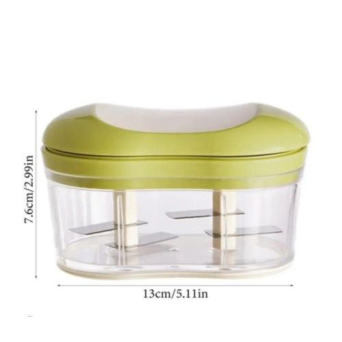product_image_name-Cutter-Manual Hand Push Garlic Cutting machine & Vegetable Chopper (1 pc)-1