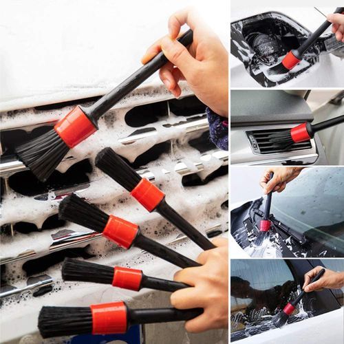 Generic 2Set Car Detail Brush Wash Auto Detailing Cleaning Kit