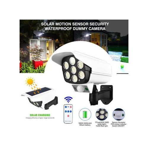 product_image_name-Generic-Solar Security Lights With Motion Sensor- Dummy  CCTV Camera-2