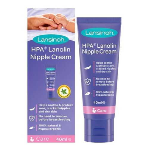 Lansinoh Lanolin 40 Ml Nipple Cream for sore Nipples and Cracked skin.