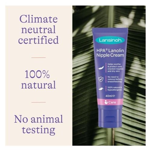 Lansinoh Lanolin 40 Ml Nipple Cream for sore Nipples and Cracked skin.