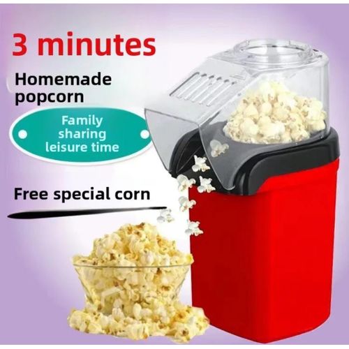 product_image_name-Generic-Oil Free Electric Popcorn Maker Machine Home Use Hot Air Machine-3