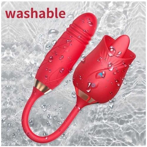 product_image_name-Generic-2-in-1 automatic retractable rose shaped sucker adult sex toy -1
