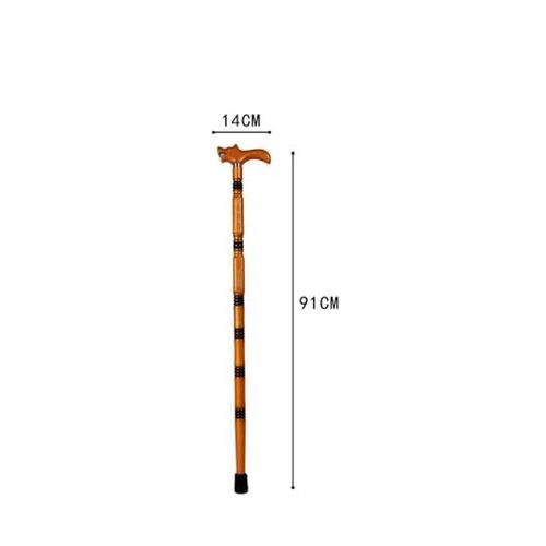 product_image_name-Health And Beauty-Handcrafted Wooden Walking Cane – Curved Handle with Black Accents-2