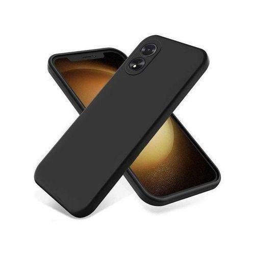 product_image_name-Generic-Oppo  A18/38 Two SILICONE Cover / Cases (BLACK & BLUE)-2