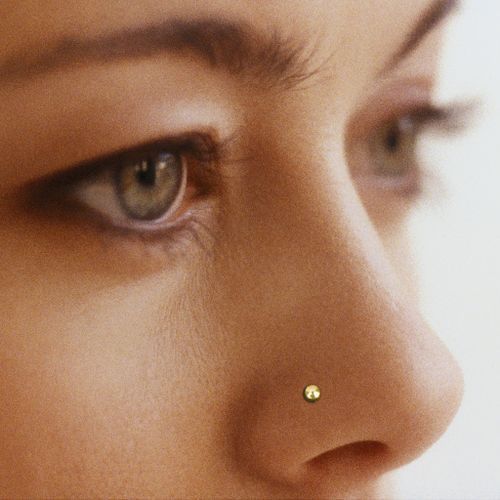 Mens gold nose ring hot sale