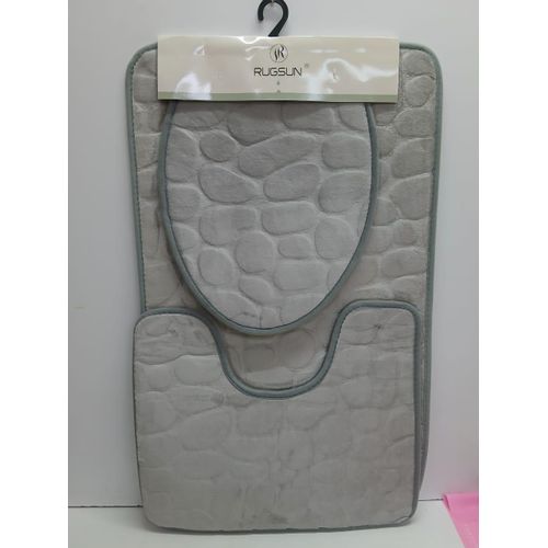 product_image_name-Generic-3-in-1 Toilet & Bathroom Mat Set-1