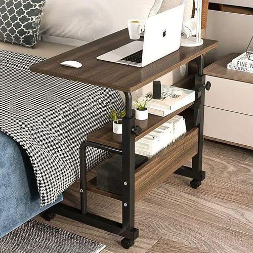 product_image_name-Generic-Adjustable Multipurpose Computer Laptop /Stand Up/ Work Station -Coffee-1