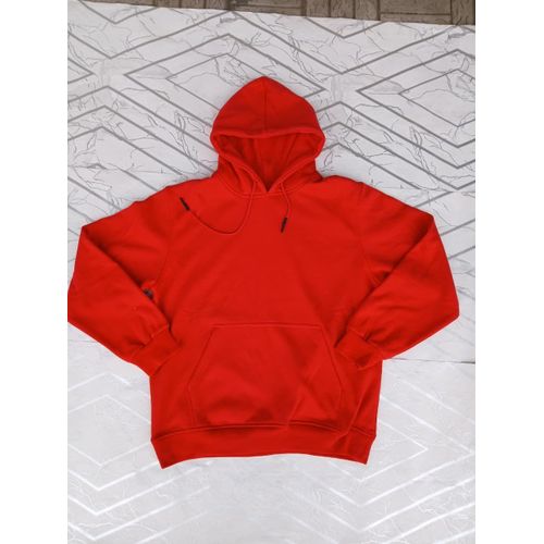 product_image_name-Fashion-Red Unisex Heavy Cotton Hoodies -2