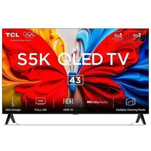 product_image_name-TCL-43 Inch QLED Google TV Smart Full HD - 43S5K-2
