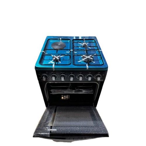 product_image_name-Unitech-60 * 60cm Cooker - 3 Gas Burners, 1 Electric Hotplate + Electric Oven (2YRS WRTY)-1