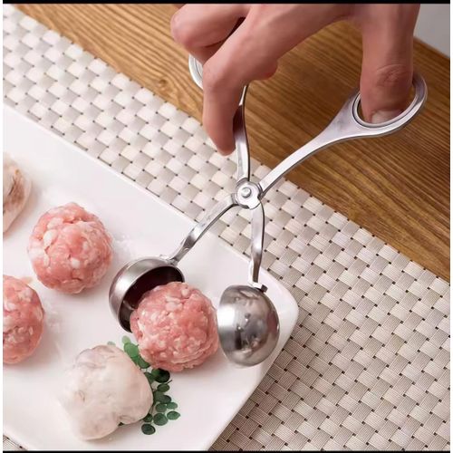 product_image_name-Generic-Stainless Steel Meat Ball Maker – Kitchen Food Tool-3