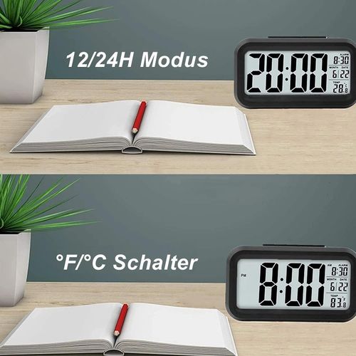 product_image_name-Generic-Electronic Alarm Clock Smart Thermometer Calendar Digital Clock Student Children Alarm Clock-7
