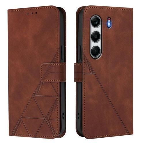 product_image_name-Tecno-Camon 40 Pro Leather Flip All-Round Protection Cover Case-2