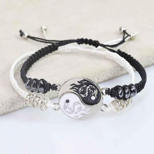 product_image_name-Fashion-Dragon Totem Yin Yang couple/ friends Gift Jewelry Bracelets -1