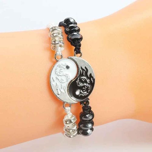 product_image_name-Fashion-Dragon Totem Yin Yang couple/ friends Gift Jewelry Bracelets -2
