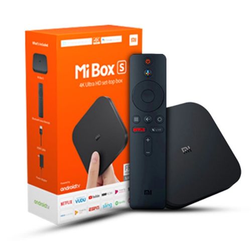 Xiaomi Mi Box S Android TV with Google Assistant Remote Streaming