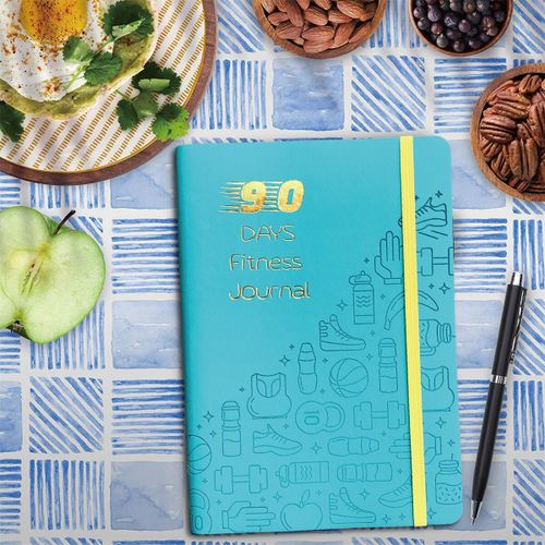 90 Days Planner Fitness Wellness Daily Agenda Exercise Weight Loss