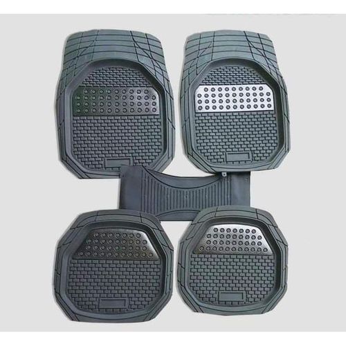 Generic Black Car Floor Mats For 5 Seater Vehicles, Heavy Duty