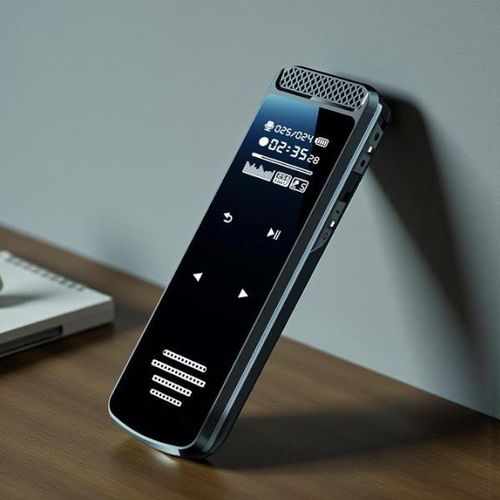 product_image_name-Generic-Touch Screen Voice Recorder Professional Digital Device with Long Battery Life, HD Audio Output, Noise Reduction, MP3 Playback, Loud Speaker, Accurate Voice Capture and USB Charging for Interviews and Lectures-1