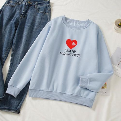 Generic New Kawaii Sweatshirts Hoodies Ulzzang Best Friends Warm Sweatshirt 90s Graphic Rounded Neck Hoody Vetement Hivert Femme Best Price Online Jumia Kenya