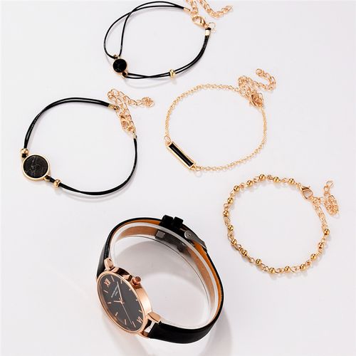 Lvpai 5pcs set Women Watches Bracelet Ladies Bracelet Watch Casual