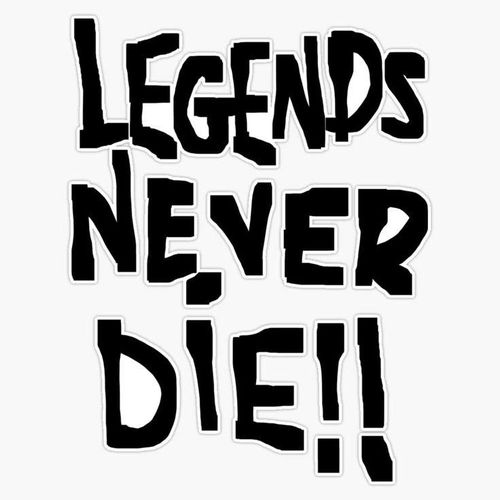 product_image_name-Generic-Legends never die Vinyl Decal sticker Car Window Bumper Wall Laptop truck Decals Vinyl Stickers-1