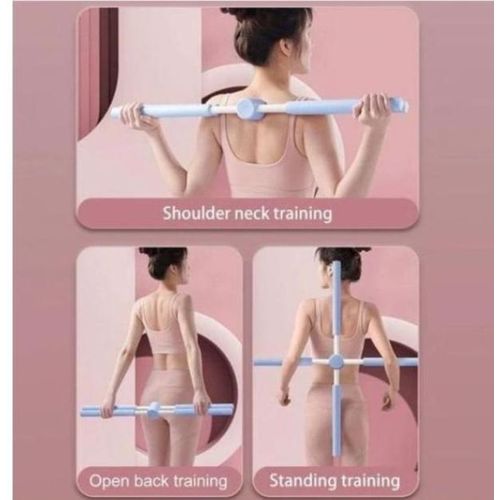 Posture Corrector Yoga Stick - Disassembly Design For Back Posture Correction (Blue)