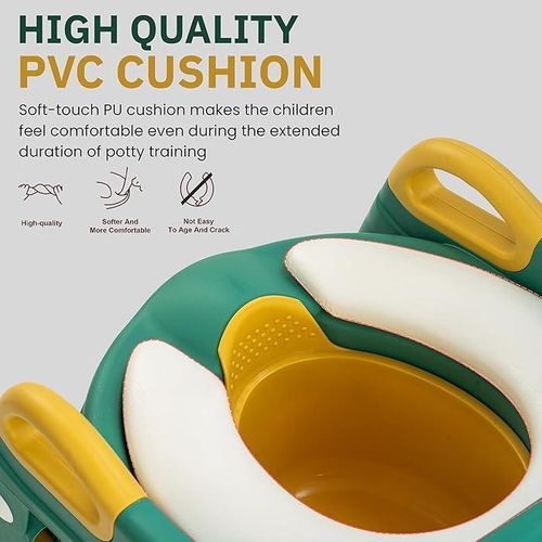 product_image_name-Generic-Folding Potty Training PVC Upholstered Seat With Step Ladder-5