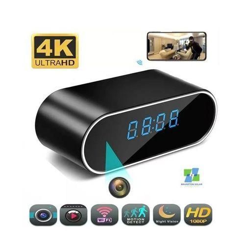 product_image_name-Generic-Wireless Table Clock IR Night Vision Mini Dvr App Remote 1080P Wifi Camera-1