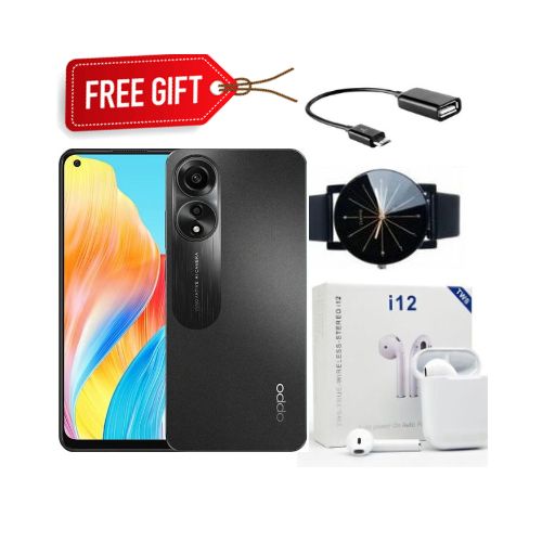 OPPO A78 4G 8/256GB BUNDLE BLACK