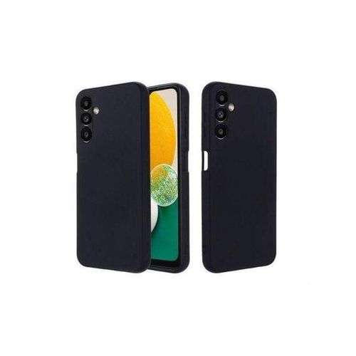 product_image_name-Samsung-Galaxy A14 5G/4G-Black Original Silicone Back Cover/Case-BLACK-1