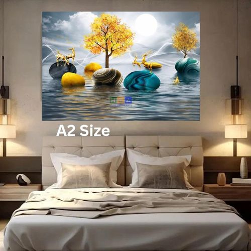 product_image_name-Canvas-Abstract Home Decor Printed Art-4
