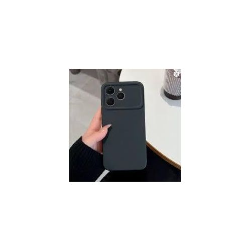 product_image_name-Tecno-Pop 8 Case, soft Silicone Cover, Essential Slim Fit, Basic Drop Protection, black-1