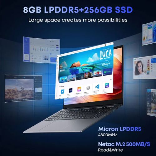 product_image_name-Great Wall-GBook 14 SE - Slim Ultrabook Laptop Computers, Fast kama i5-8th Gen, 8GB RAM, 256GB SSD, Win 11-4