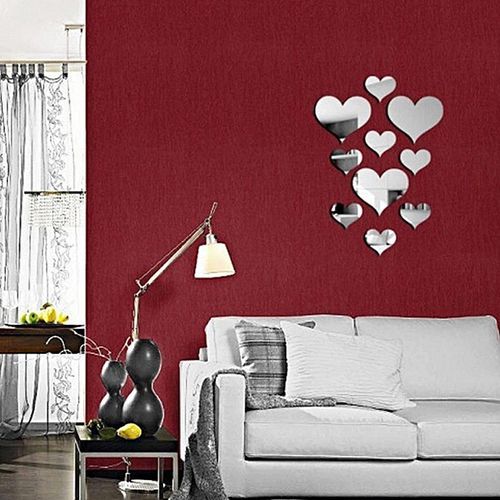 3d Acrylic Mirror Wall Sticker