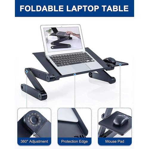product_image_name-Generic-Multifunctional Laptop Desk & Stand – T8 Adjustable Work Table-2