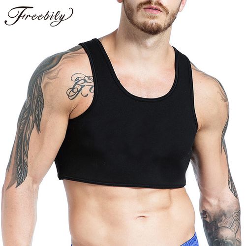Fashion Mens Sleeveless Y Back Muscle Guys Sleeveless Tank Top Clubwear  Stage Costume Crop Tops Performance Tank Tops Male Fitness Vest White @  Best Price Online